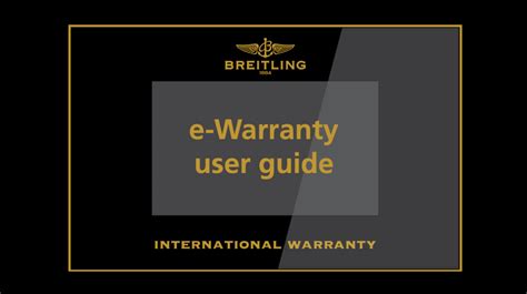 Complete Guide to Breitling Watches Warranty 